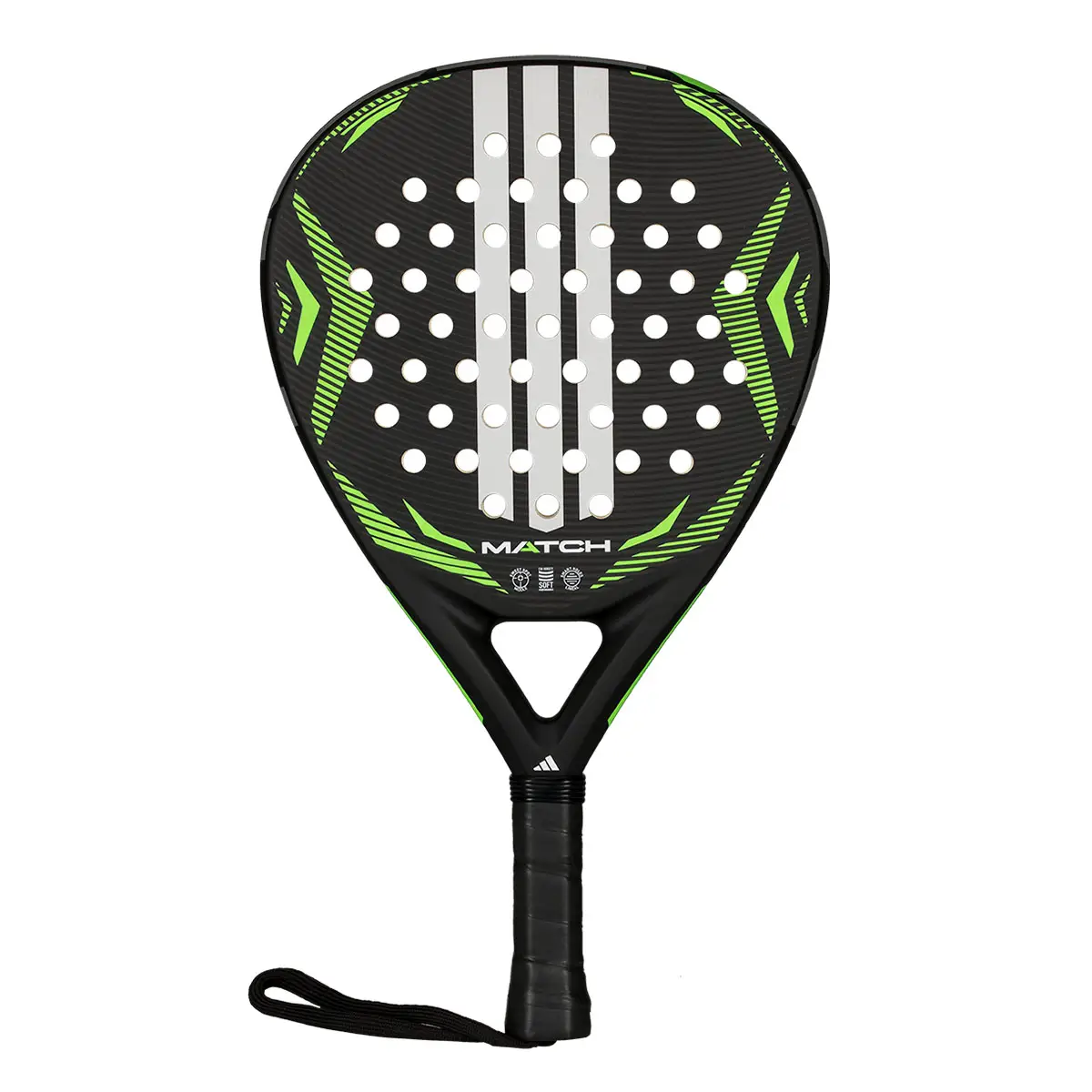 Adidas Match Black Lime padel racket