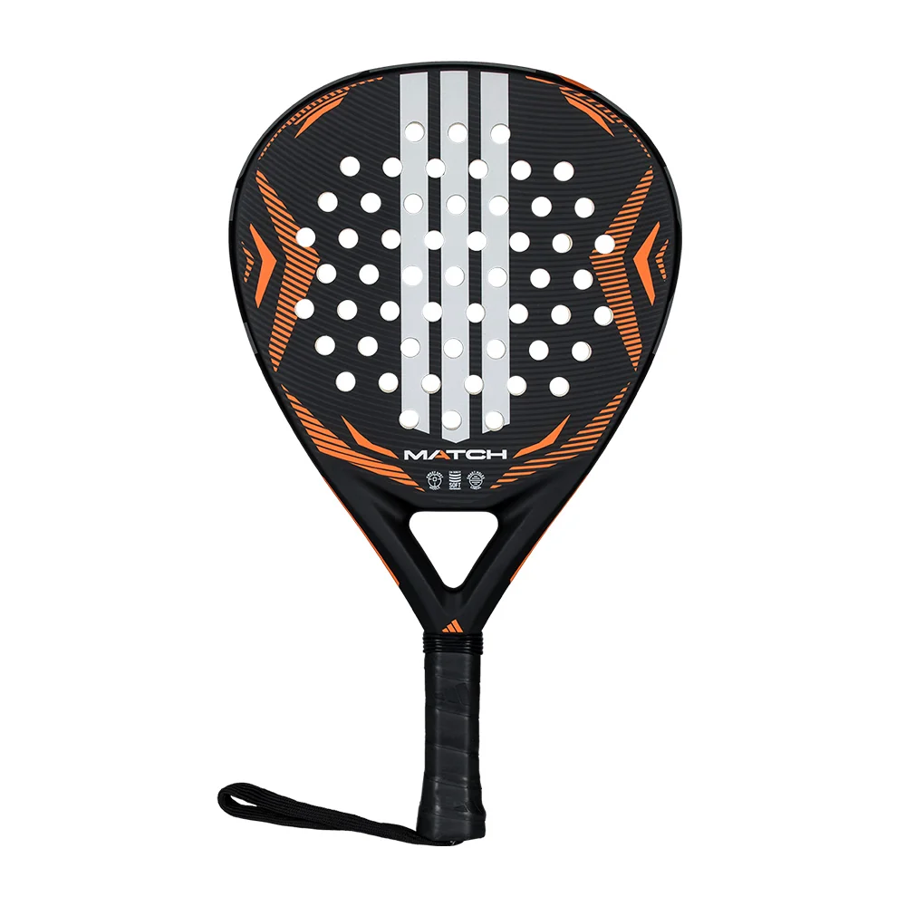 Adidas Match Black/Orange padel racket