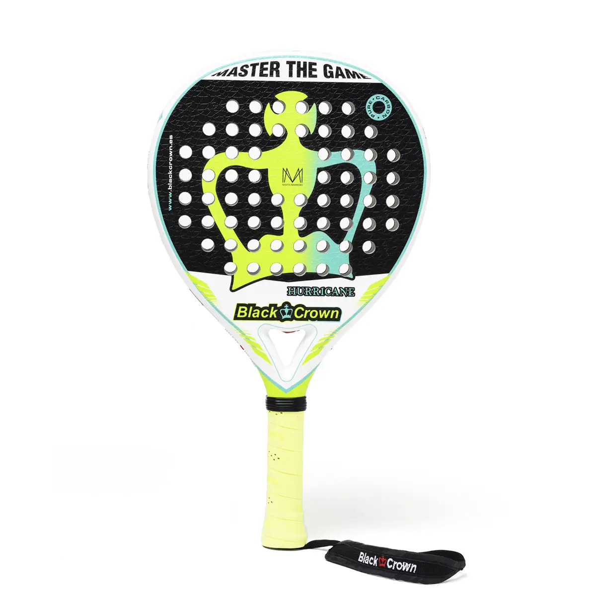 Black Crown Hurricane Padel Racket padel racket
