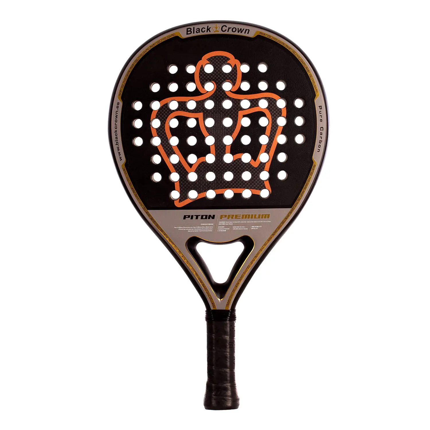 Black Crown Piton Premium padel racket
