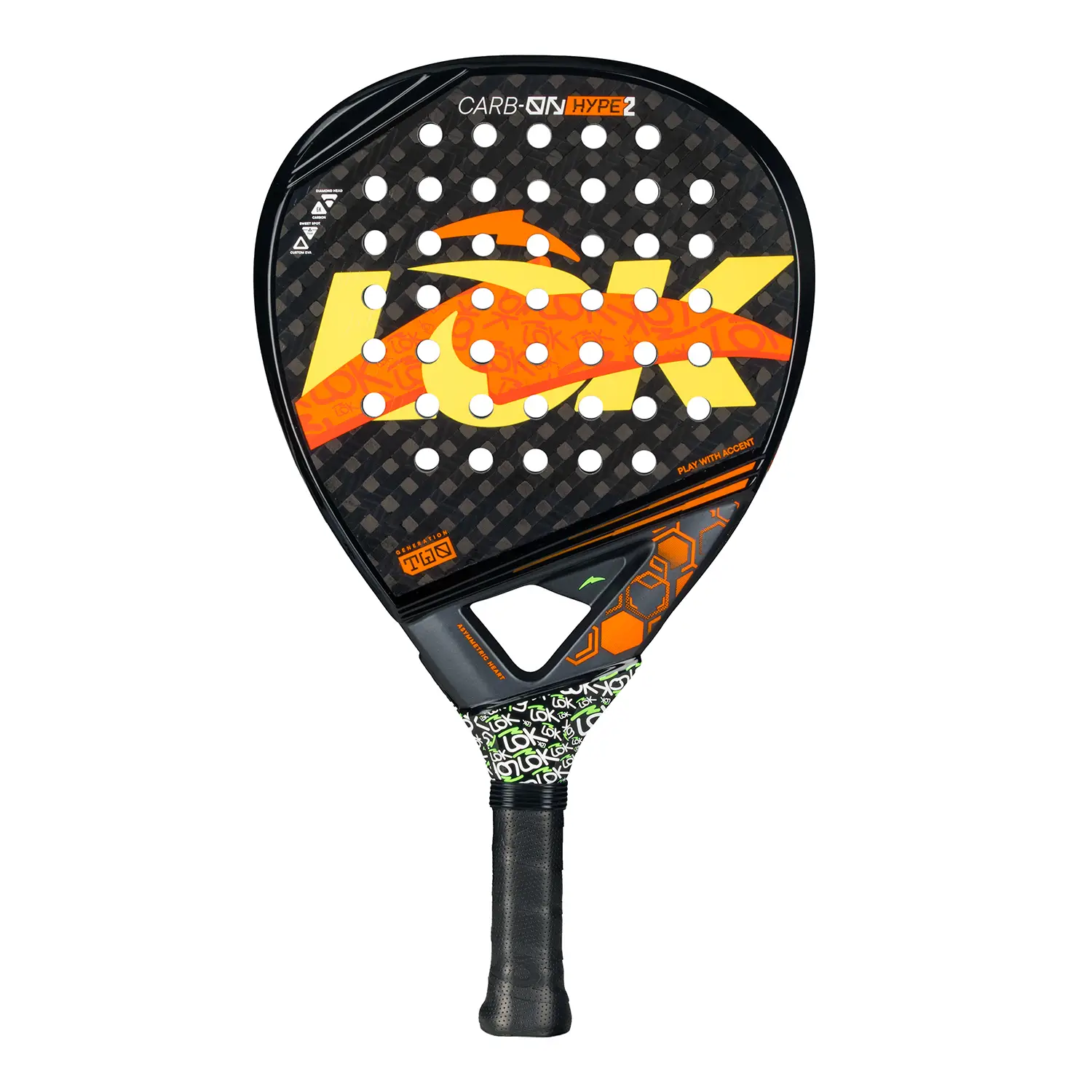 LOK Carb-on Hype Gen 2 2026 padel racket