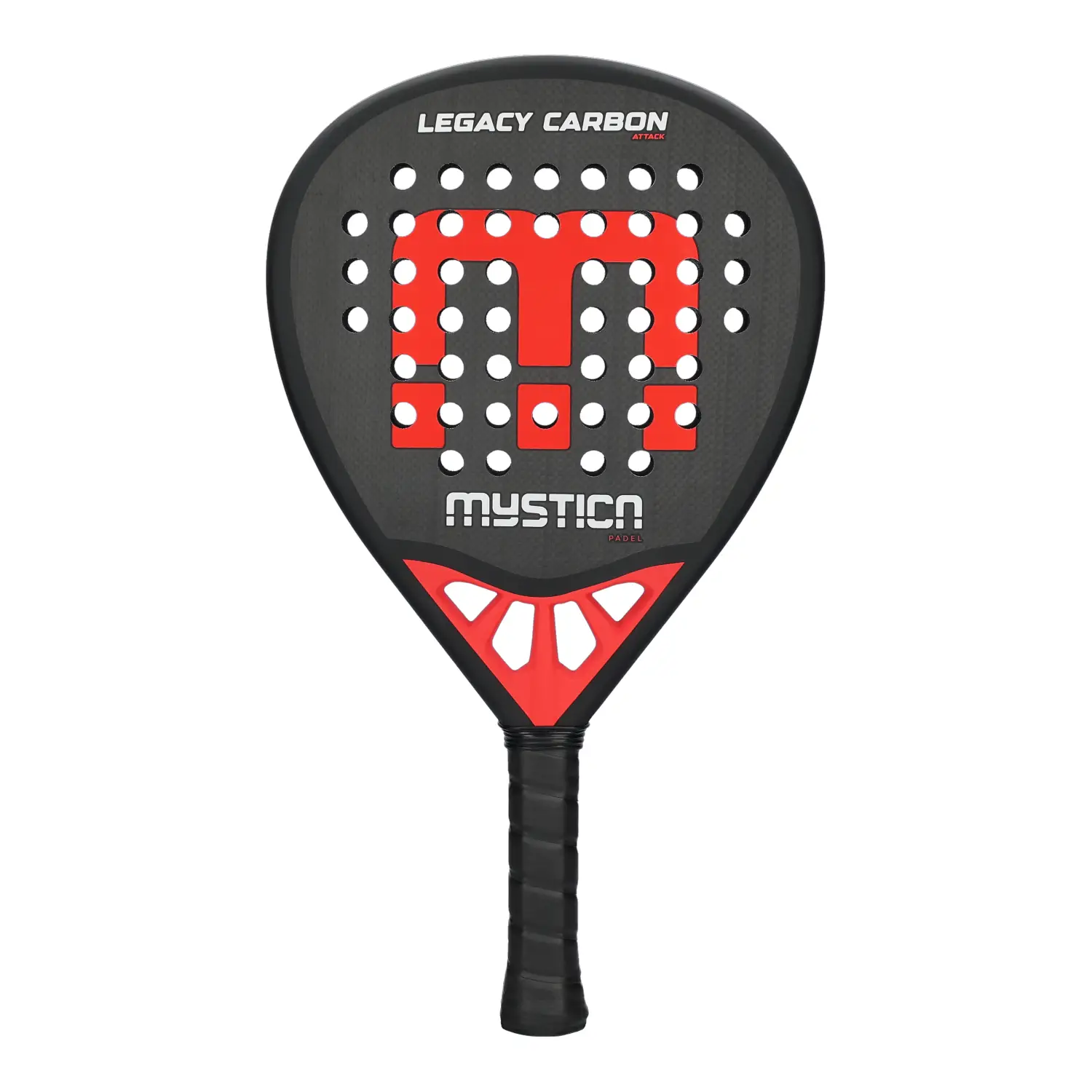 Mystica Legacy Carbon Attack Rot padel racket