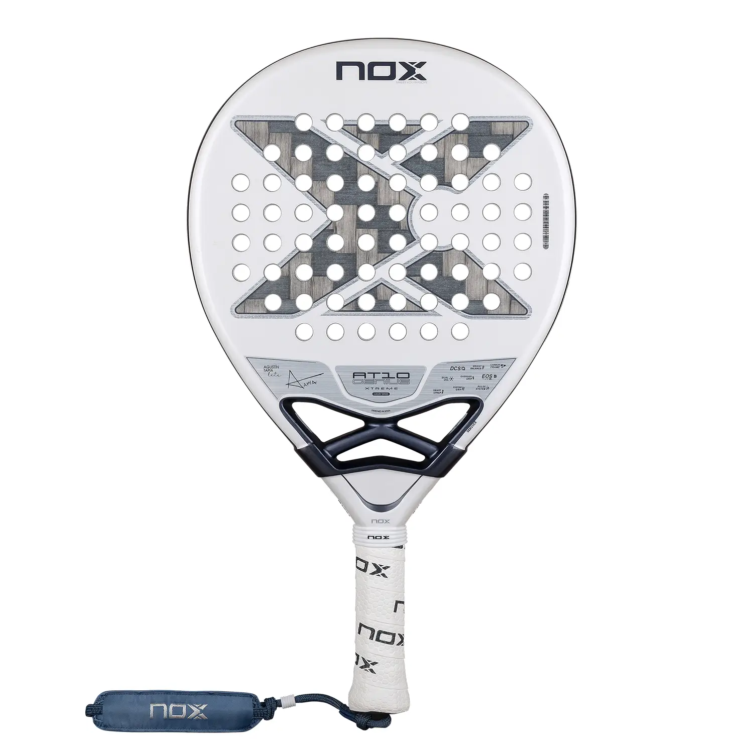 NOX AT10 Genius 12K Alum Xtrem Lite by Agustín Tapia padel racket