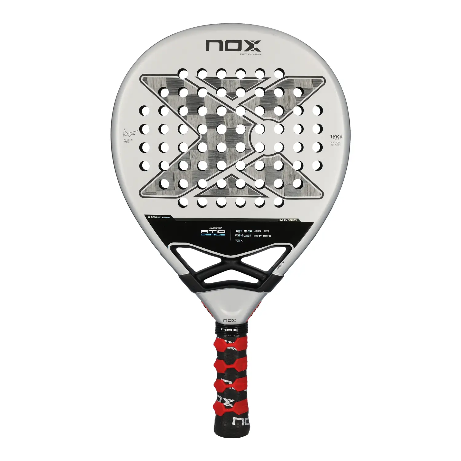 NOX AT10 Genius 18K Agustin Tapia padel racket