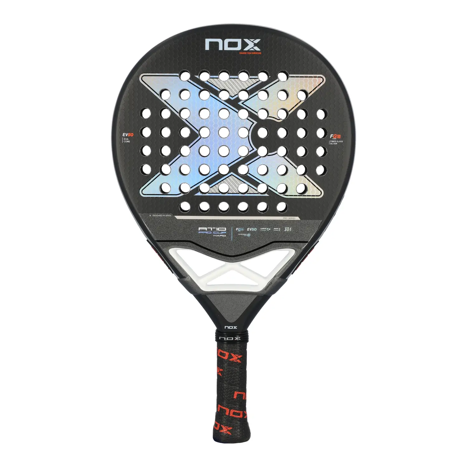 NOX AT10 Pro Cup Hard by Agustin Tapia padel racket