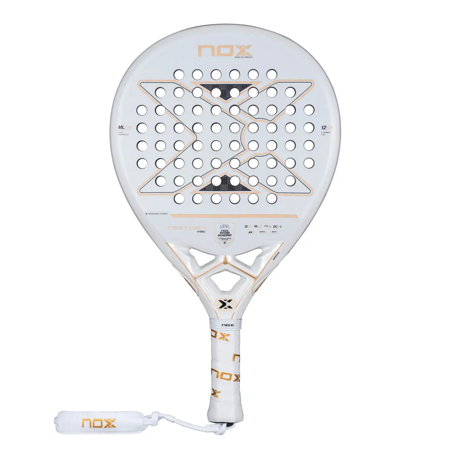 NOX Nextgen Pro Hybrid 12K NFA Series padel racket