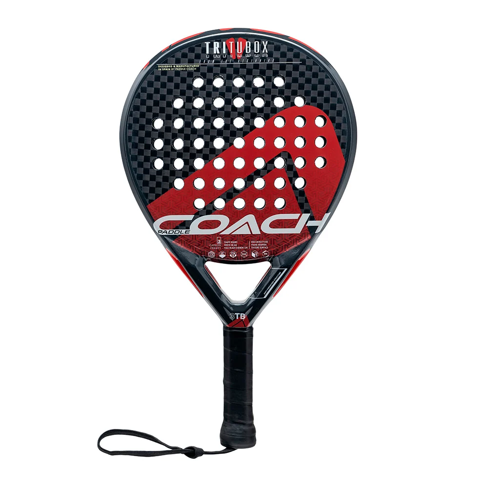 Paddle Coach Tritubox 12K padel racket