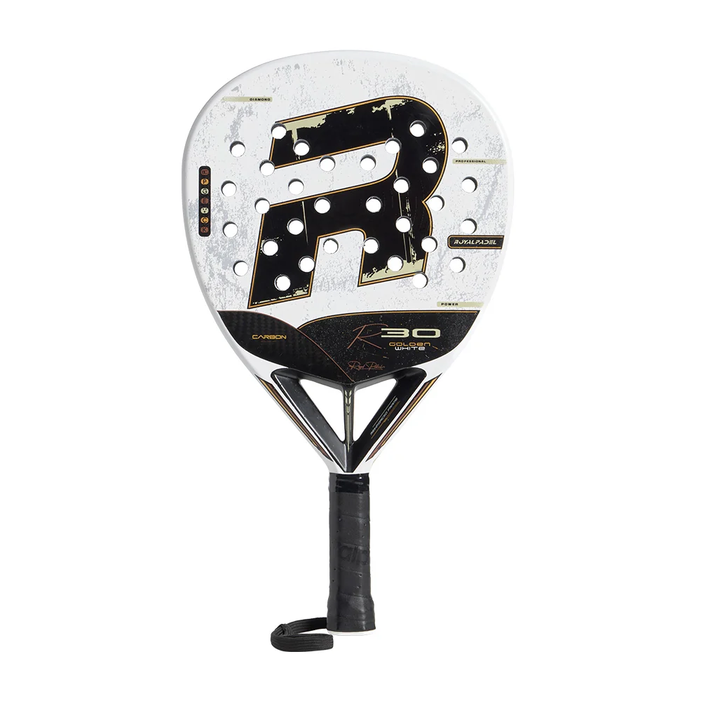 Royal Padel R30 Golden White padel racket