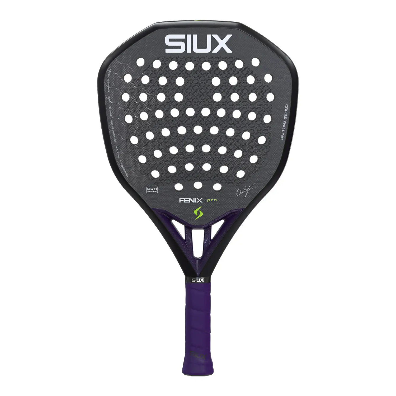 Siux Fenix Pro Black padel racket