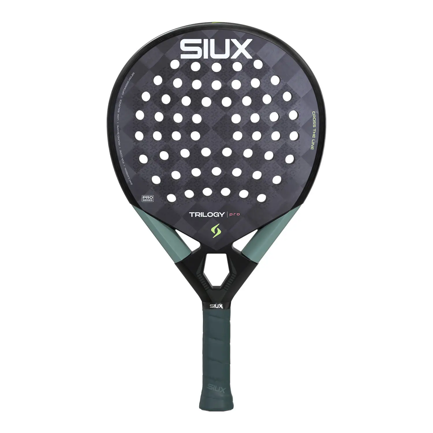 Siux Trilogy Pro Noir Fog padel racket