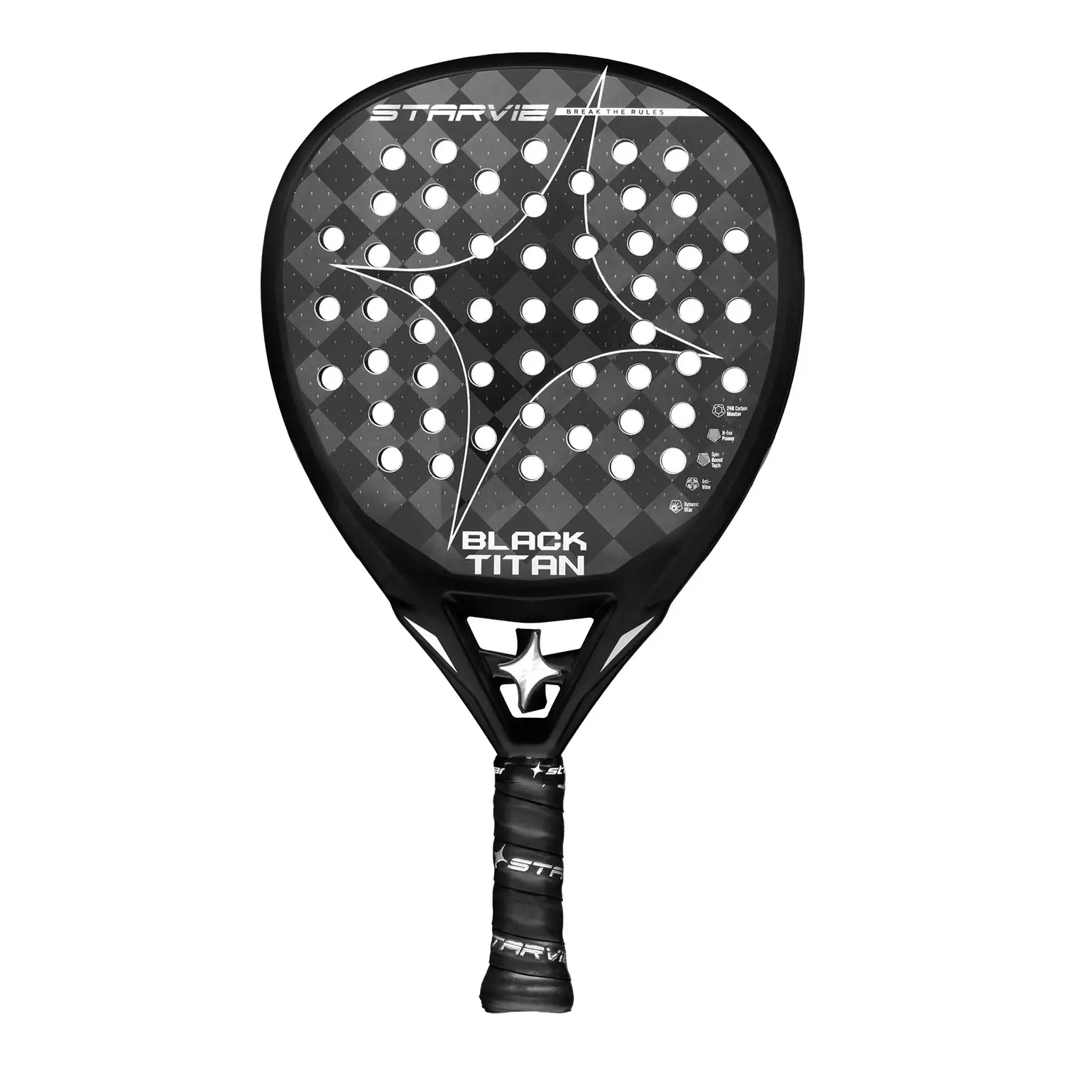 StarVie Black Titan 2026 padel racket